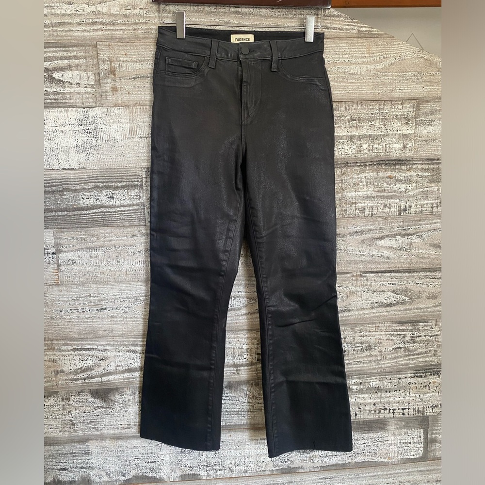 L’Agence Kendra High-Rise Crop Flare Pants - Picture 4 of 10